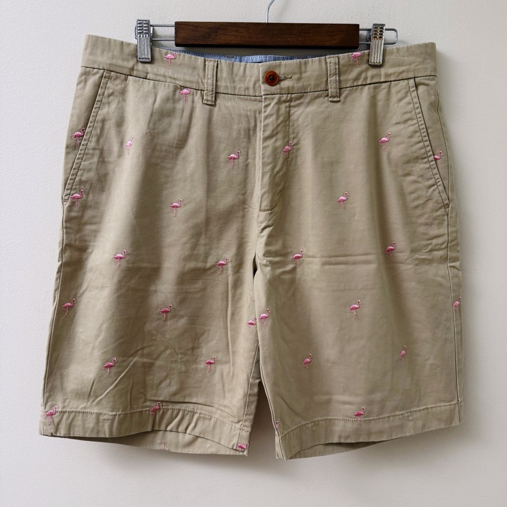 Men's Tommy Hilfiger Shorts with Pink Flamingos